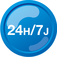 Accès aux emplacements caravane 24h/24 7j/7