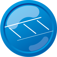 Emplacements caravanes loués clairement délimités